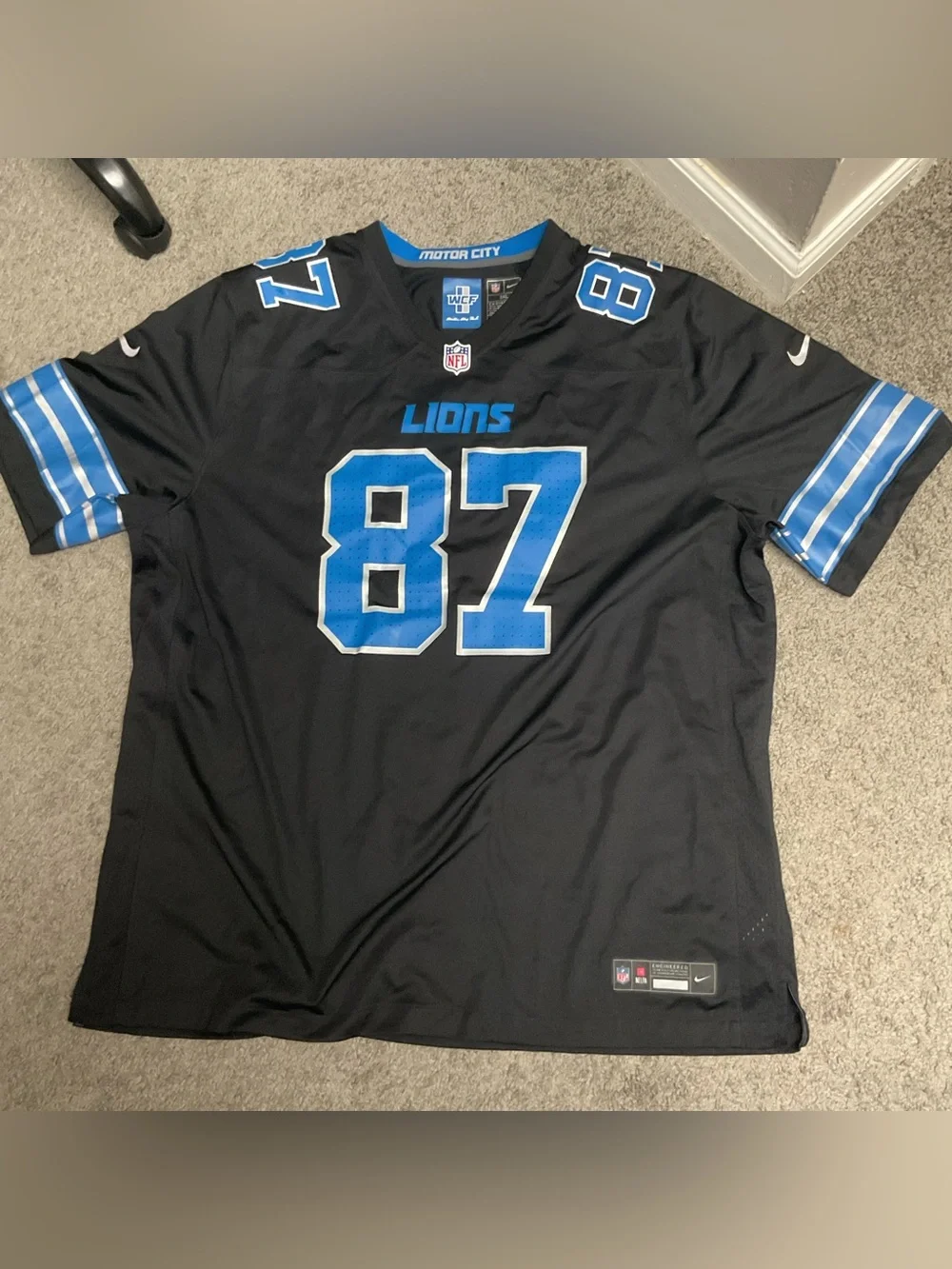 NFL Detroit Lions XXL Sam Laporta Jersey Authentic w Tags